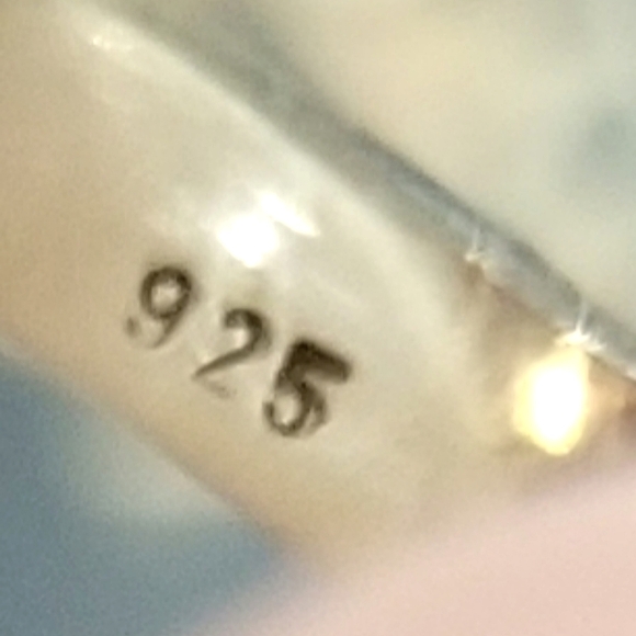 Vintage Tree of Life Multi Sapphire Sterling Ring - Picture 7 of 8